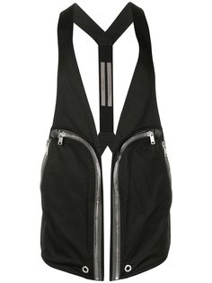 Rick Owens жилет с молниями
