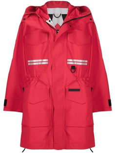 Canada Goose парка с капюшоном из коллаборации с Angel Chen