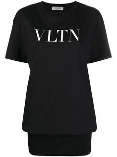 Valentino футболка с логотипом