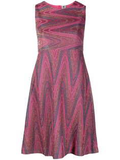 M Missoni платье с принтом