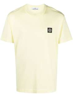 Stone Island футболка с нашивкой-логотипом