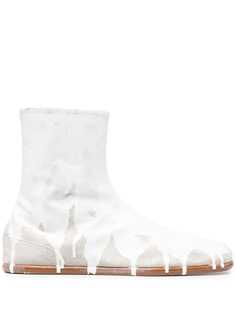 Maison Margiela ботинки с эффектом разбрызганной краски