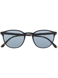 Giorgio Armani солнцезащитные очки в овальной оправе