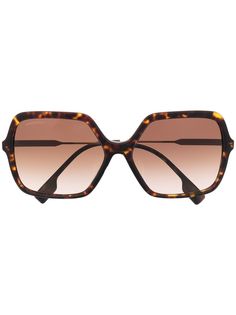 Burberry Eyewear солнцезащитные очки в полоску Icon Stripe