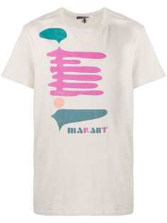 Isabel Marant футболка с графичным принтом
