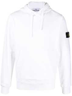 Stone Island худи с нашивкой-логотипом