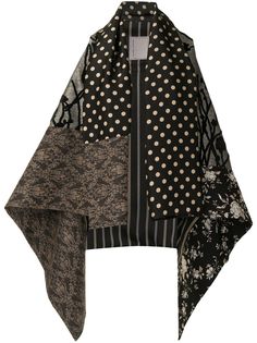 Antonio Marras жилет в технике пэчворк