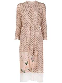 Ermanno Scervino платье-рубашка с цветочным принтом