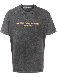 Alexander Wang футболка с логотипом