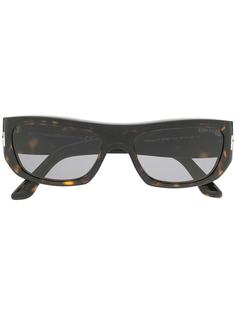 Tom Ford Eyewear затемненные солнцезащитные очки Havana