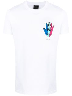 Paul Smith футболка с графичным принтом и круглым вырезом