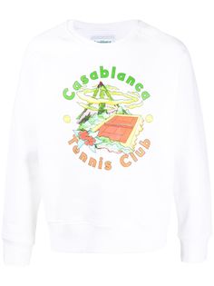 Casablanca толстовка с принтом Tennis Club