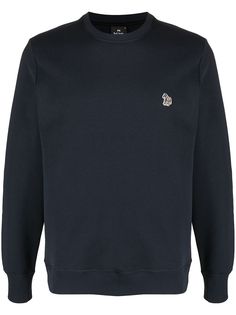 Paul Smith толстовка с круглым вырезом и вышивкой