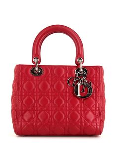 Christian Dior сумка-тоут Lady Dior Cannage pre-owned