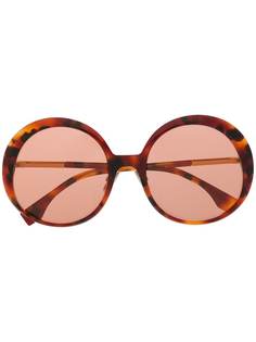 Fendi Eyewear солнцезащитные очки Promeneye в массивной оправе