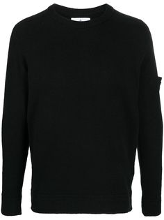 Stone Island джемпер с нашивкой-логотипом