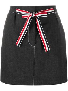 Thom Browne короткая юбка с поясом