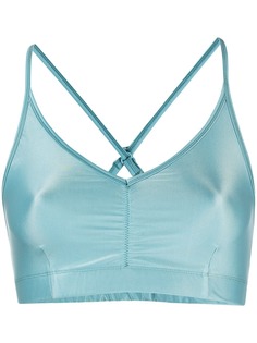 Filippa K Soft Sport топ-бюстгальтер с эффектом металлик