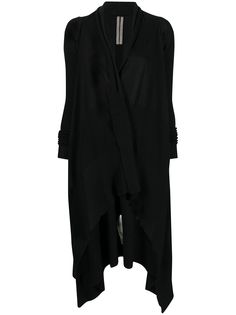 Rick Owens драпированный кардиган