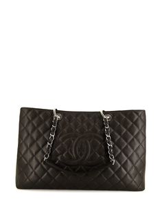 Chanel Pre-Owned большая сумка-шопер GST 2012-го года