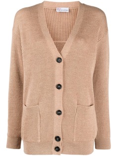 RED Valentino кардиган с оборками