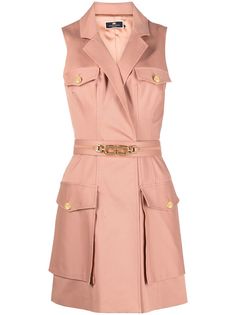 Elisabetta Franchi платье мини с запахом