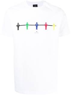 PS Paul Smith футболка Tabletop Football из органического хлопка