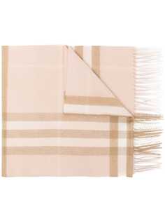 Burberry кашемировый шарф в клетку