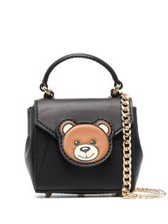 Moschino мини-сумка с нашивкой Teddy Bear