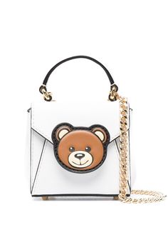 Moschino мини-сумка с нашивкой Teddy Bear