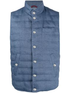 Brunello Cucinelli дутый жилет