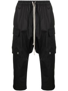 Rick Owens брюки карго с кулиской