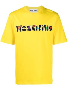 Moschino футболка с логотипом
