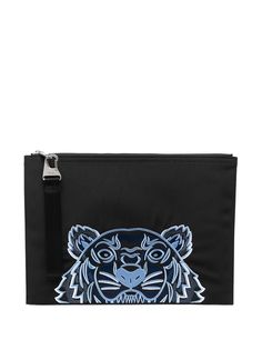 Kenzo клатч Kampus с вышивкой Tiger