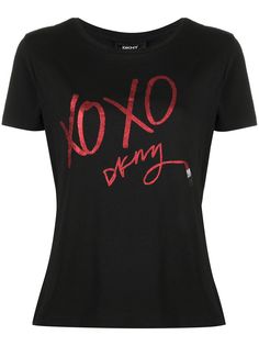 DKNY футболка с логотипом