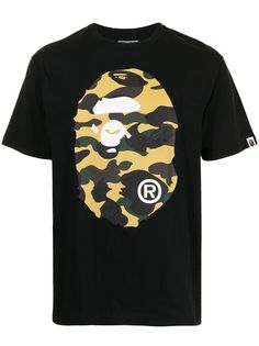 A BATHING APE® футболка с принтом Ape Head