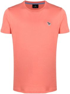 Paul Smith футболка с круглым вырезом и нашивкой