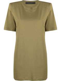 Federica Tosi платье-футболка с объемными плечами