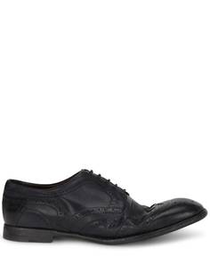 Dolce & Gabbana туфли дерби с загнутым носком