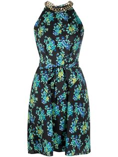 Pinko платье с цепочным декором