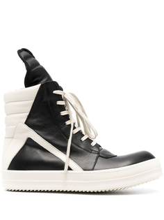 Rick Owens высокие кеды с удлиненным язычком