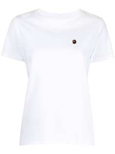 A BATHING APE® футболка One Point с нашивкой