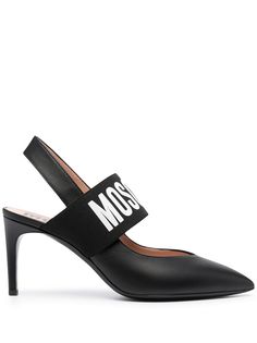 Moschino туфли с логотипом