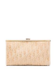 Christian Dior клатч pre-owned с узором Trotter