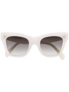 Celine Eyewear солнцезащитные очки в оправе кошачий глаз