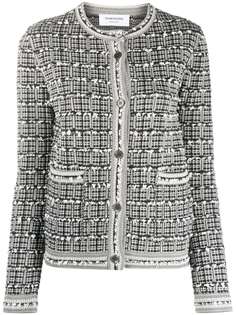 Thom Browne твидовый кардиган