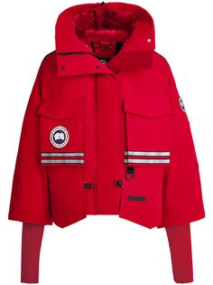 Canada Goose укороченная куртка Snow Mantra из коллаборации с Angel Chen