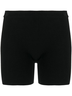Jacquemus трикотажные шорты облегающего кроя