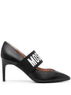 Moschino туфли с логотипом