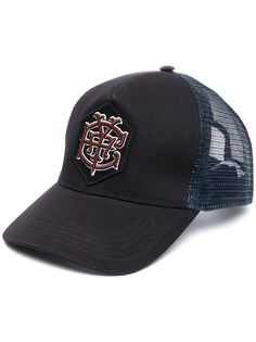 Eleventy сетчатая кепка с нашивкой-логотипом